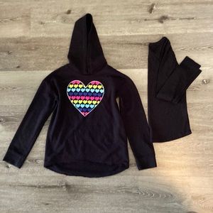Hoodie and long sleeve shirt